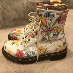 Floral Dr. Martens